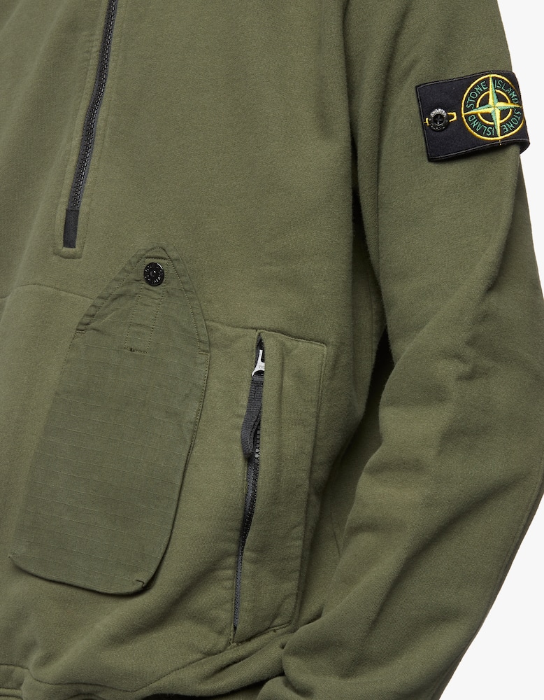 rinascente Stone Island Maglione a collo alto con zip