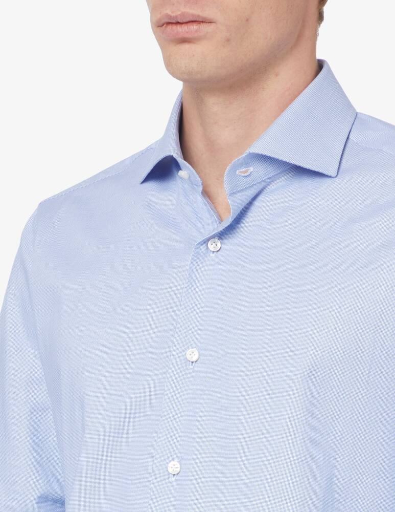 rinascente Barba Napoli Micro structure shirt