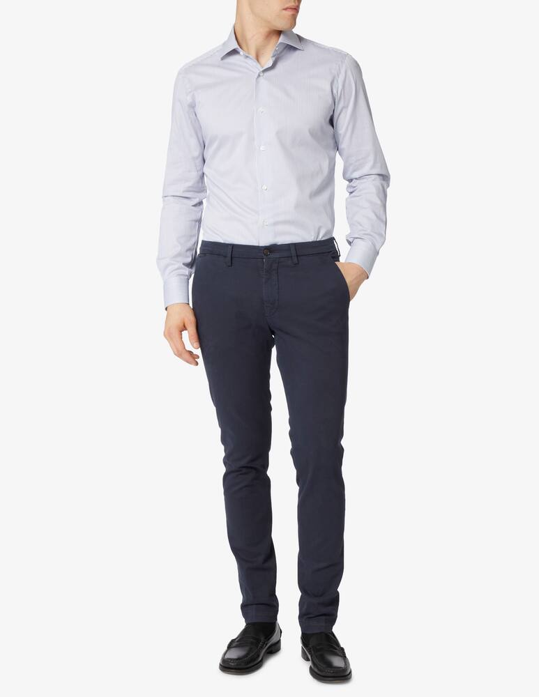 rinascente Barba Napoli Twill striped shirt