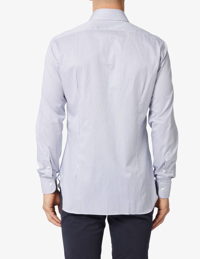 rinascente Barba Napoli Twill striped shirt