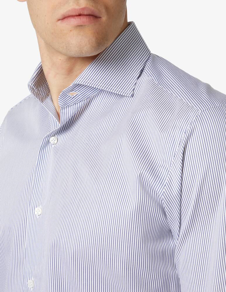 rinascente Barba Napoli Twill striped shirt