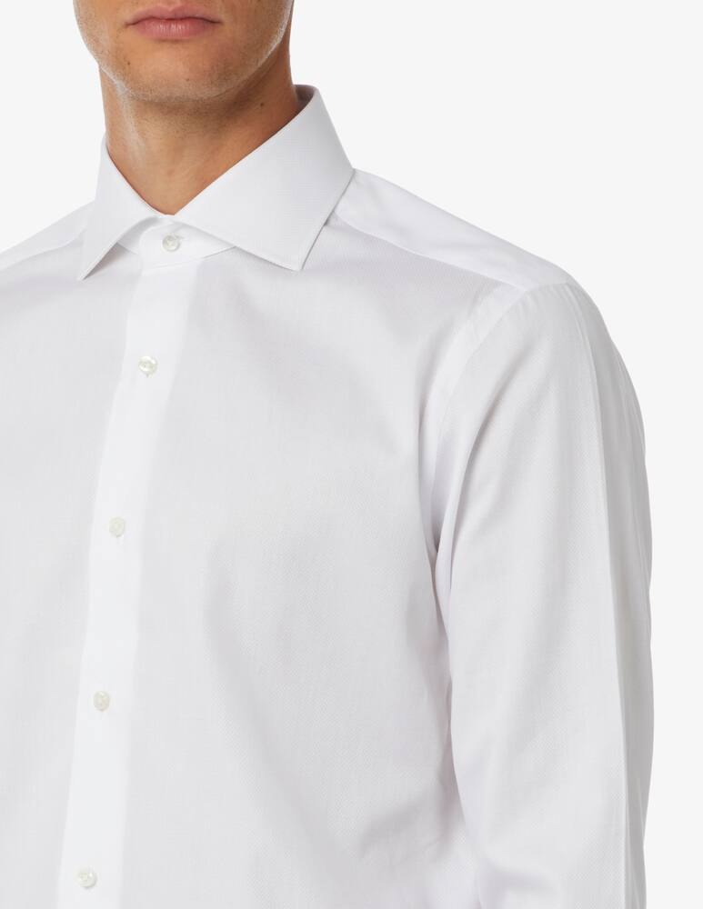 rinascente Barba Napoli Micro structure shirt