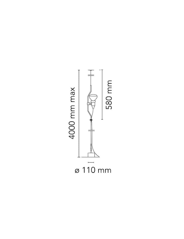 Flos Parentesi DimmerabileLampada a Sospensione - immagine 3 Flos Parentesi DimmerabileLampada a Sospensione - immagine 3