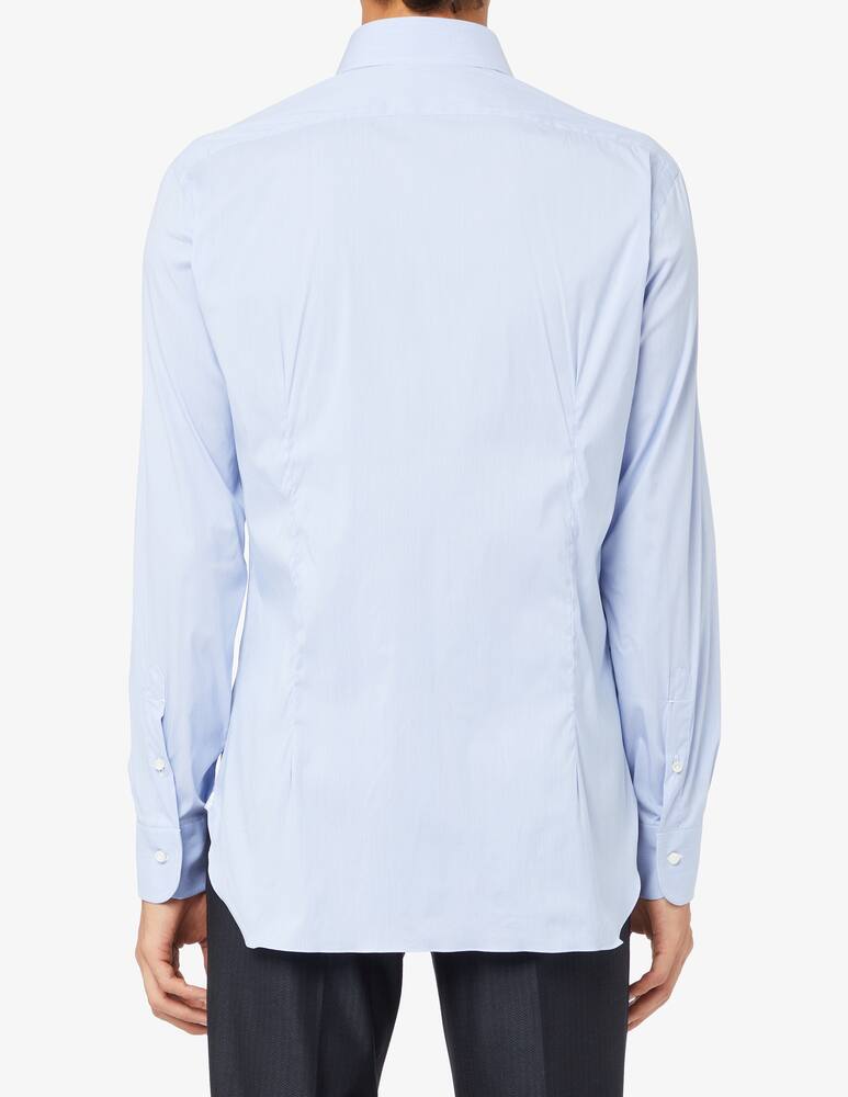 rinascente Barba Napoli Stretch fil a fil shirt