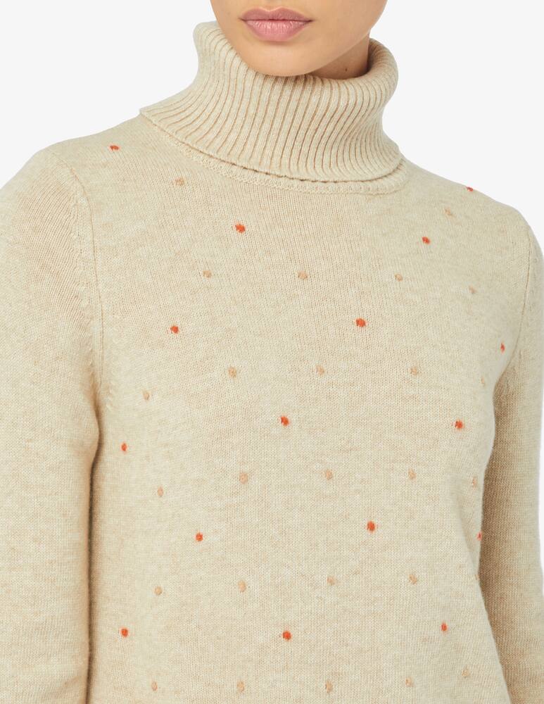 rinascente Elizabeth Ascot Wool blend high-neck jumper