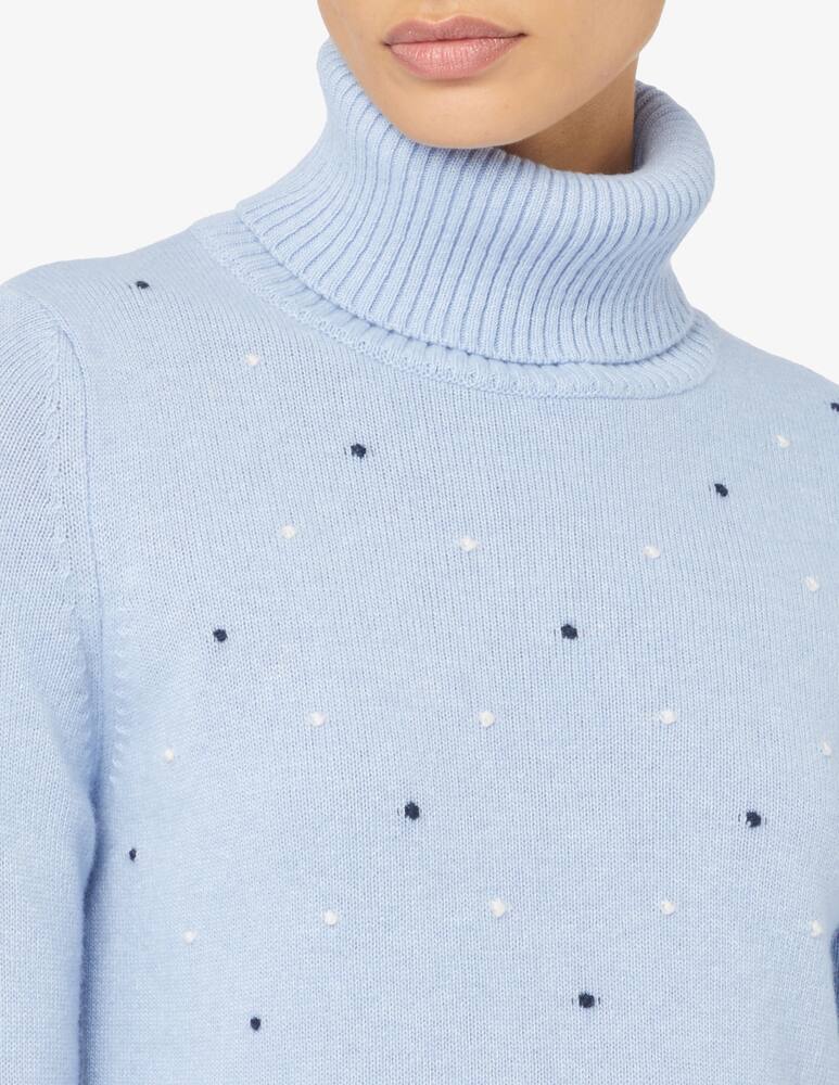 rinascente Elizabeth Ascot Wool blend high-neck jumper