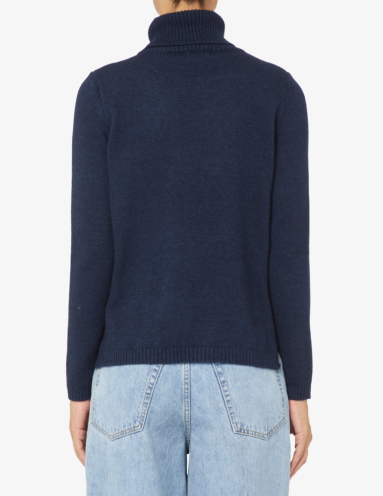 rinascente Elizabeth Ascot Wool blend high-neck jumper