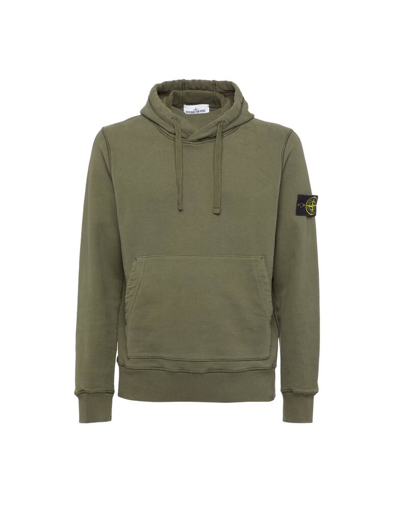 rinascente Stone Island Frosted cotton over the head hoodie