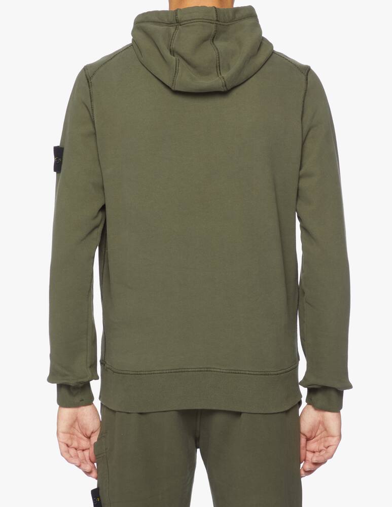 rinascente Stone Island Frosted cotton over the head hoodie