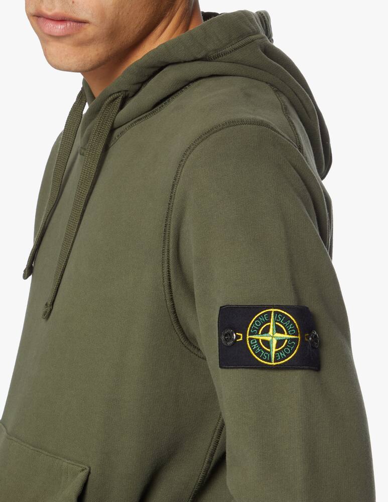 rinascente Stone Island Frosted cotton over the head hoodie