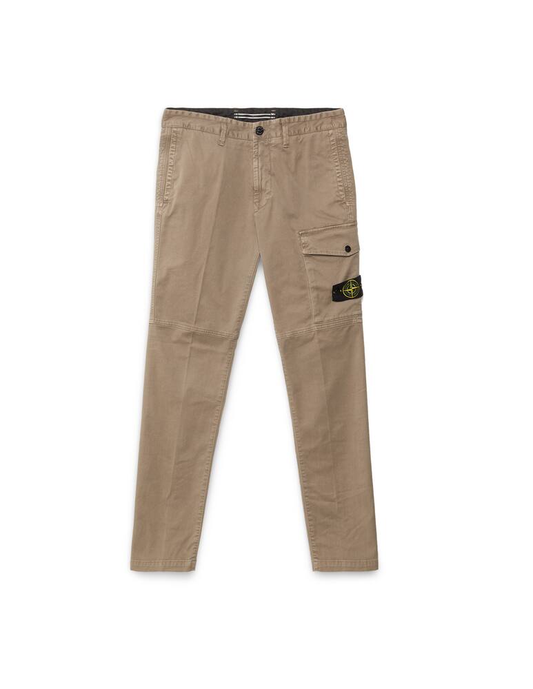 rinascente Stone Island Pantalone cargo twill di cotone