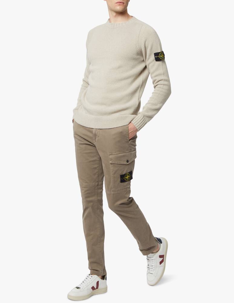 rinascente Stone Island Pantalone cargo twill di cotone