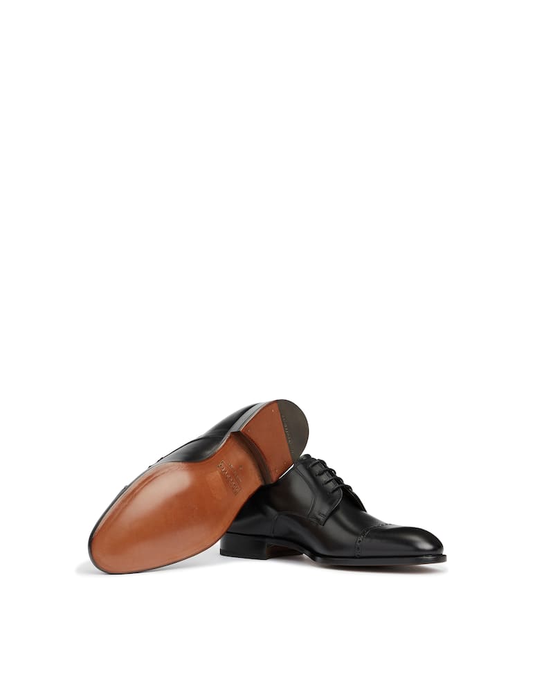 Fratelli Rossetti Derby detailed with perforations - black - picture 4 Fratelli Rossetti Derby detailed with perforations - black - picture 4