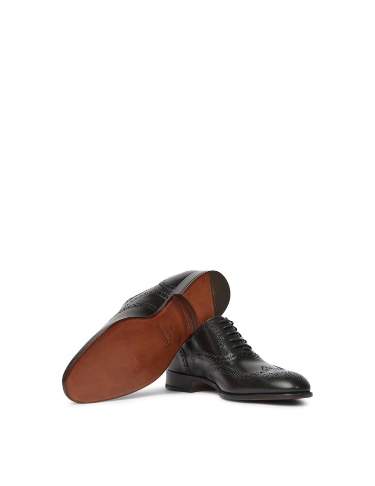 Fratelli Rossetti Oxford Brogues detailed with perforations - black - picture 5 Fratelli Rossetti Oxford Brogues detailed with perforations - black - picture 5