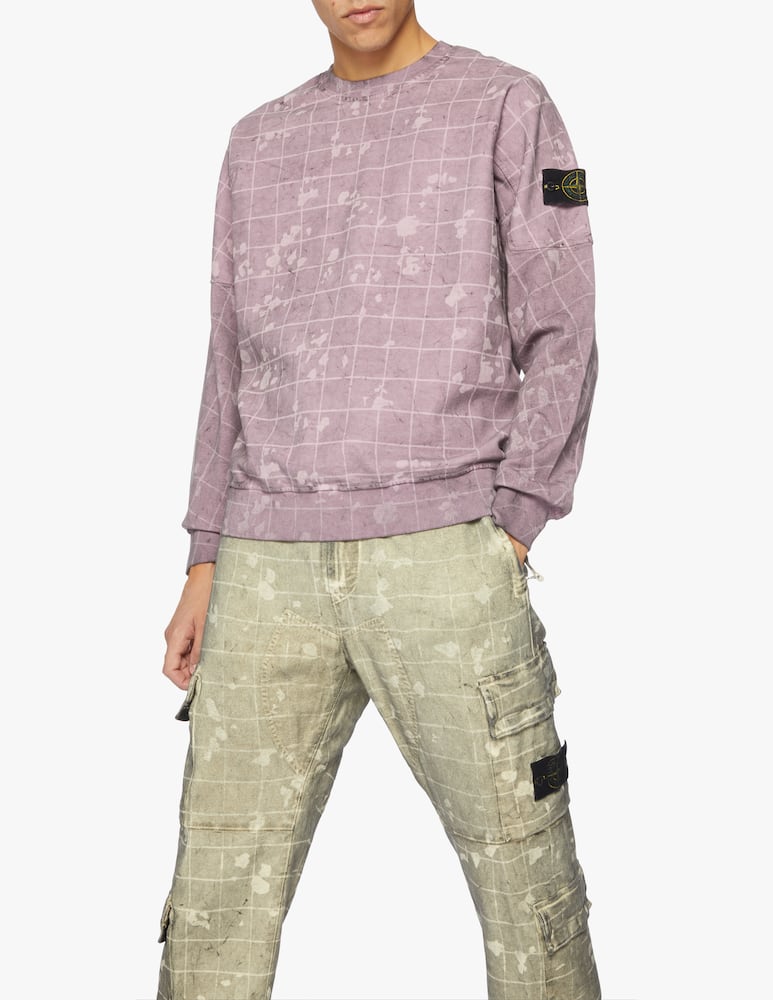 rinascente Stone Island Pantaloni cargo camou comfort