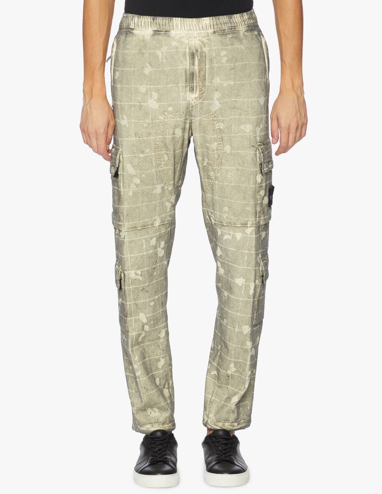 rinascente Stone Island Pantaloni cargo camou comfort