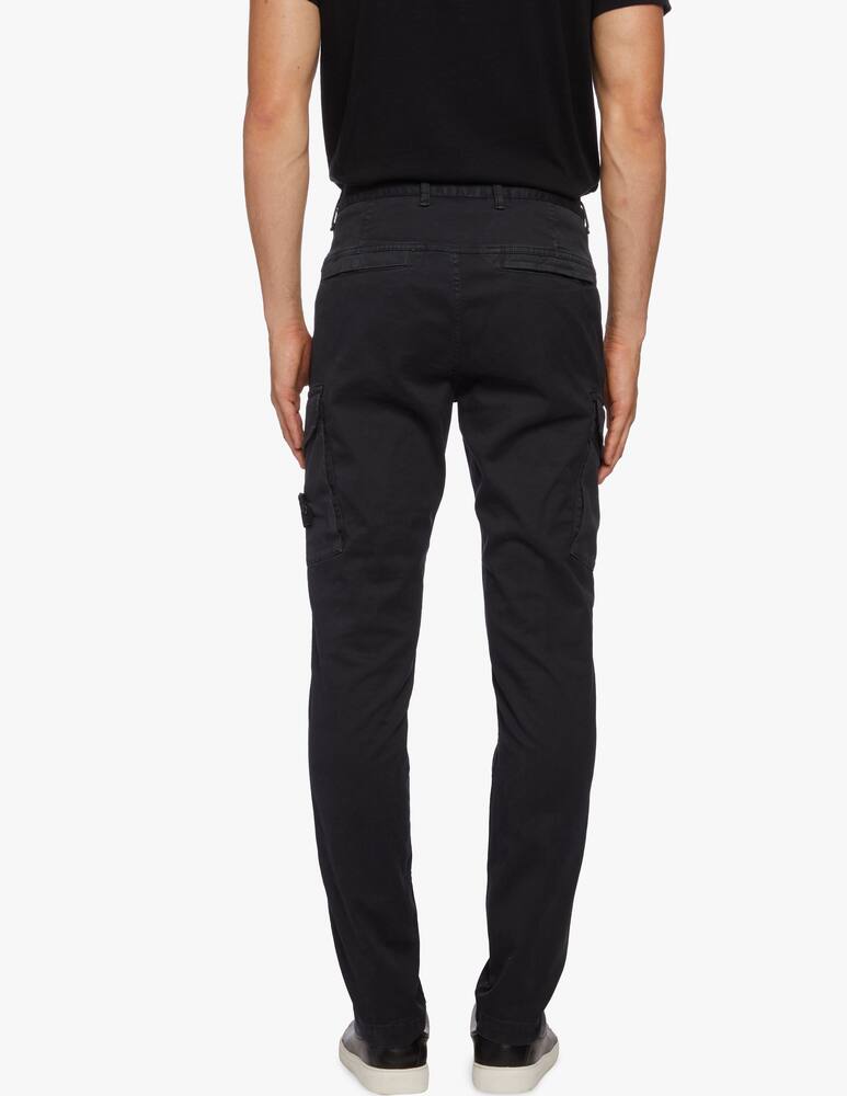 rinascente Stone Island Pantalone cargo twill di cotone stretch