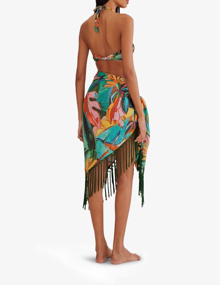 rinascente Farm Rio Banana foliage sarong