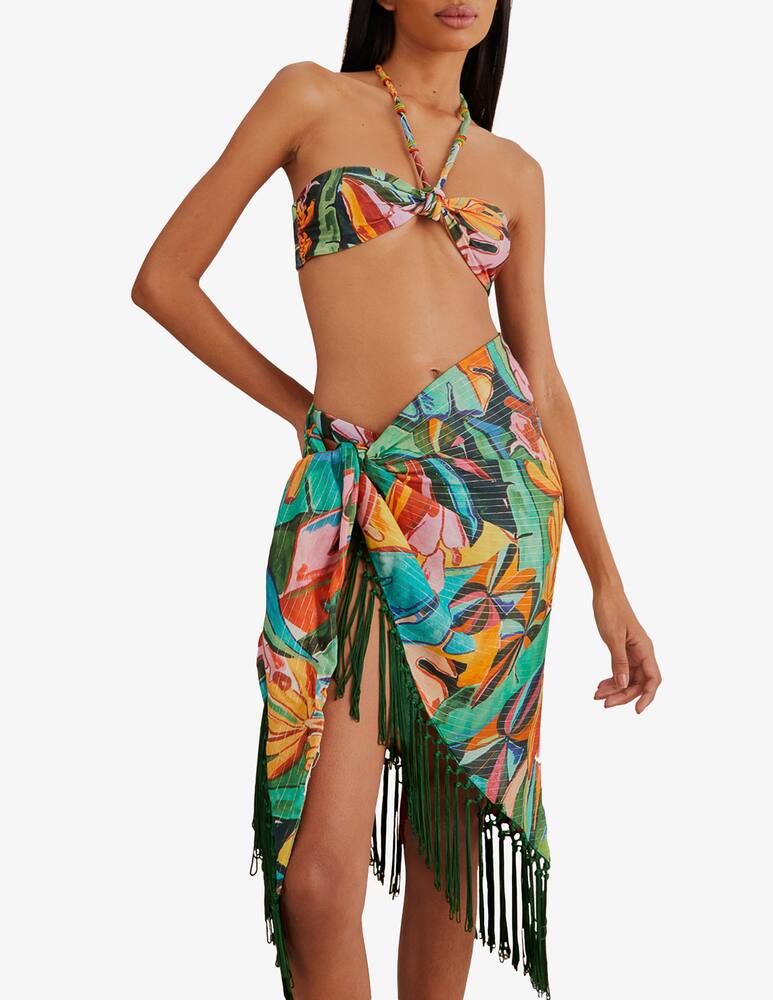 rinascente Farm Rio Banana foliage sarong