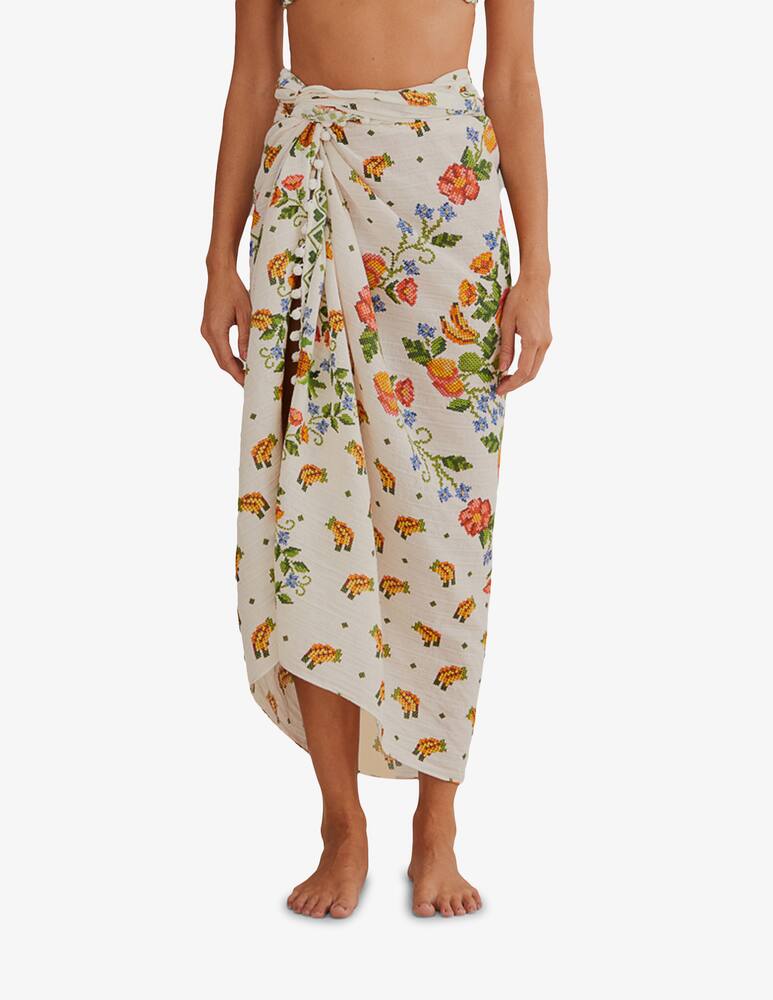 rinascente Farm Rio Summer vitamin sarong