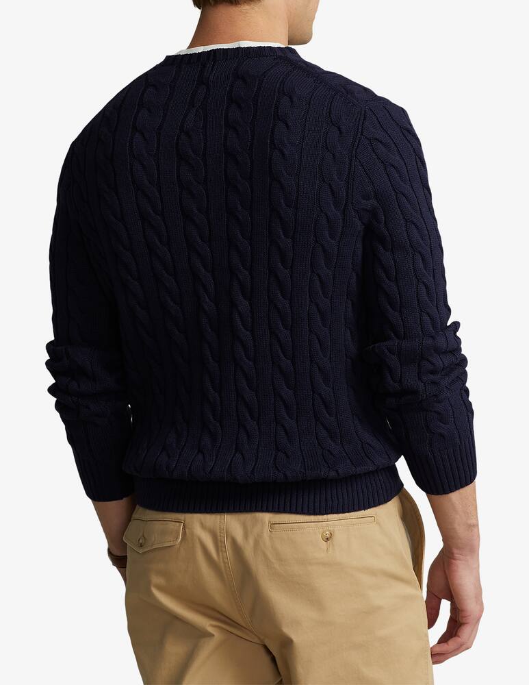 rinascente Polo Ralph Lauren Cotton cable crewneck jumper