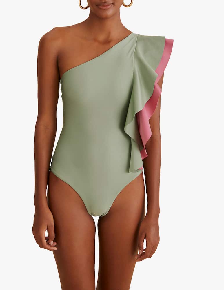 rinascente Farm Rio Costume intero monospalla