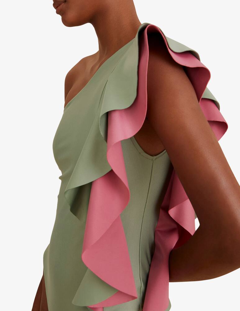 rinascente Farm Rio Costume intero monospalla