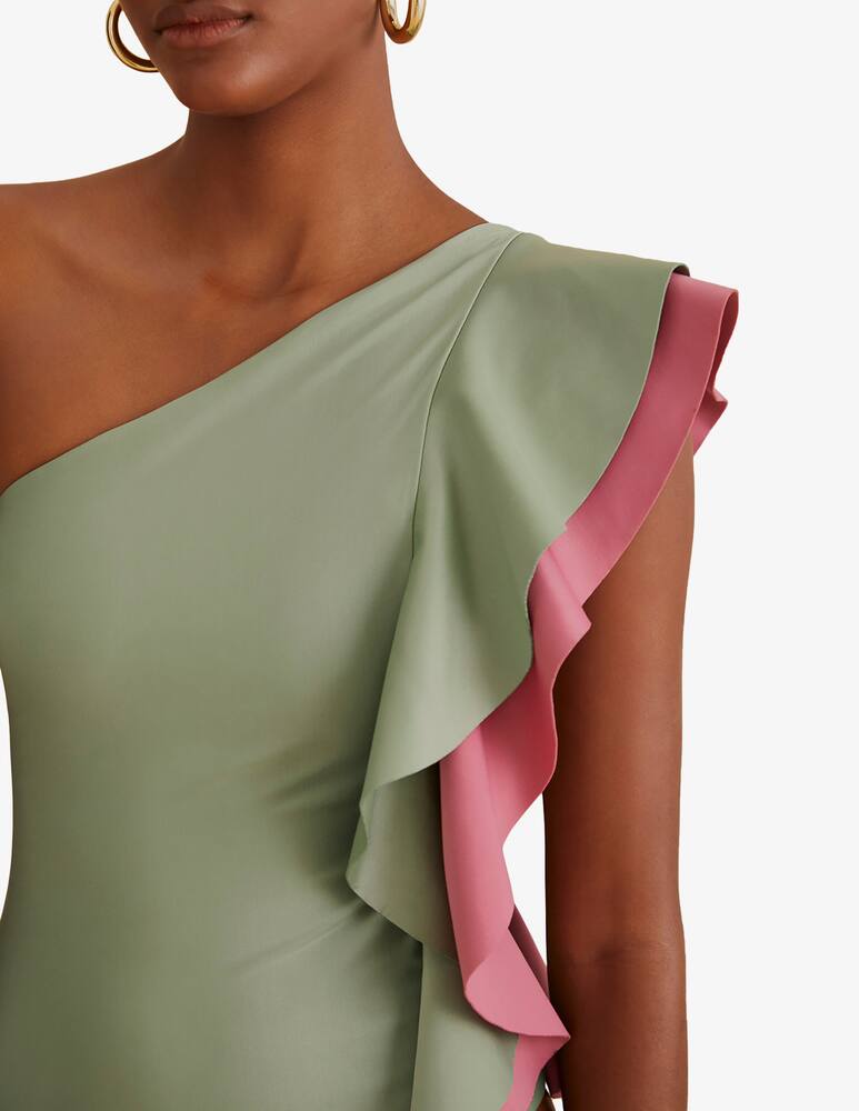 rinascente Farm Rio Costume intero monospalla