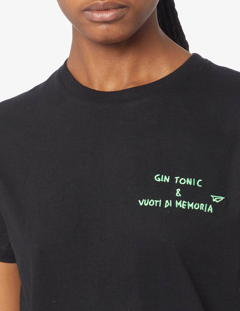 Linea Daria T-shirt 'gin tonic e vuoti di memoria' - picture 4 Linea Daria T-shirt 'gin tonic e vuoti di memoria' - picture 4