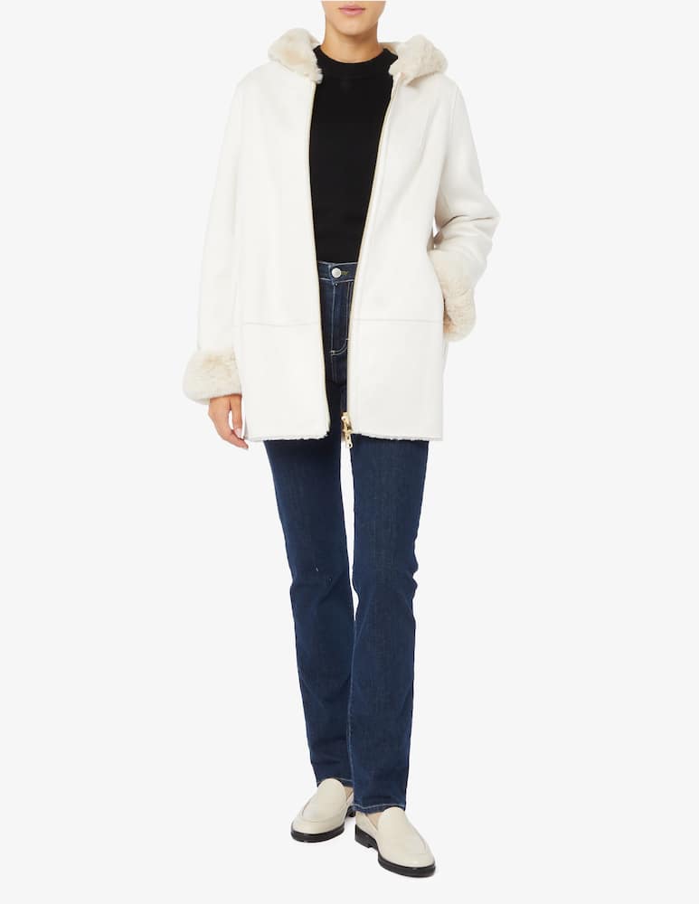 rinascente Elizabeth Ascot Giaccone con cappuccio