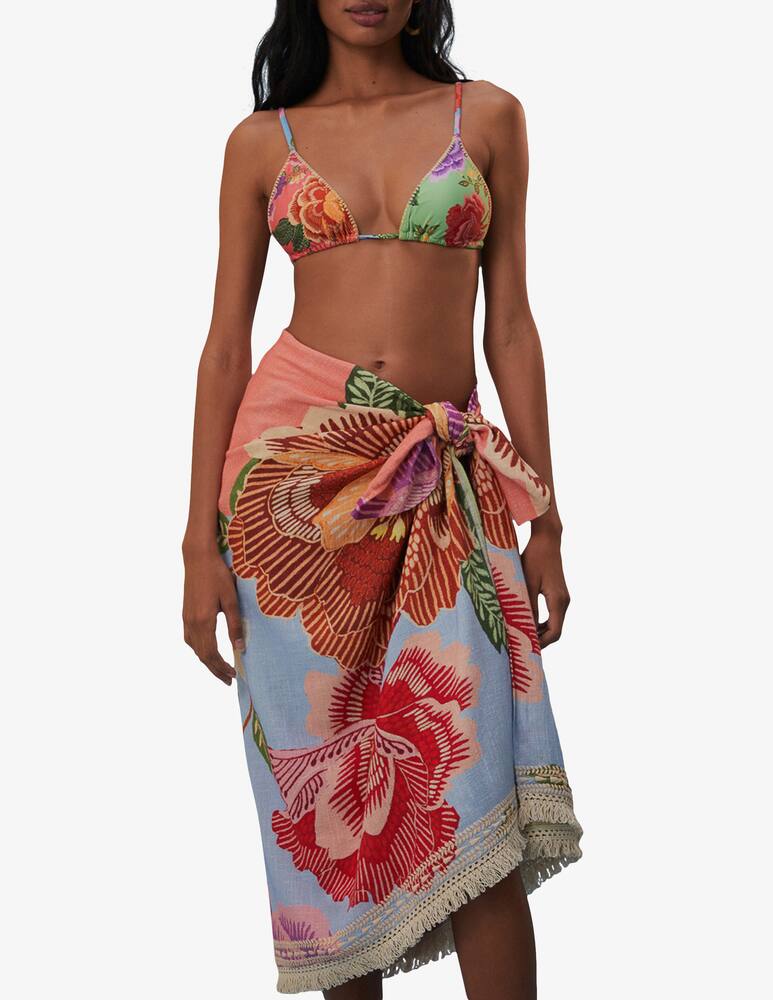 rinascente Farm Rio Pareo con stampa floreale