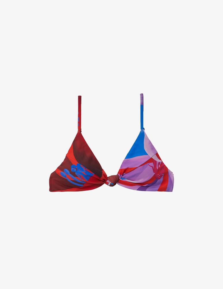rinascente Farm Rio Bikini top floreale