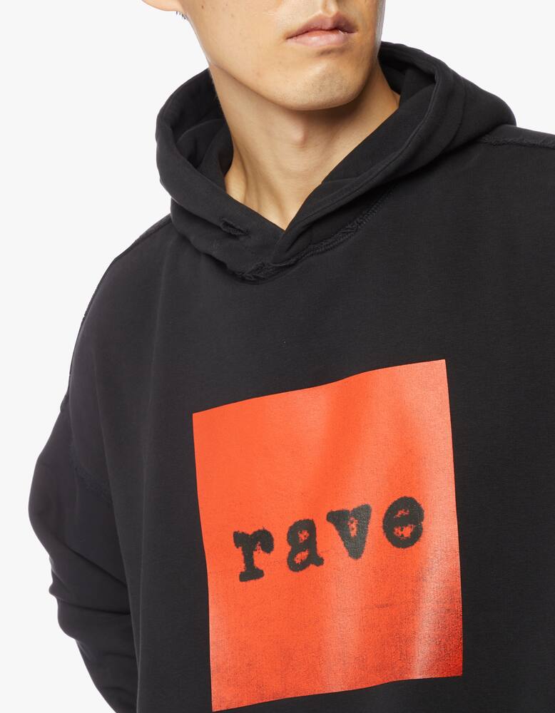 rinascente Misbhv Felpa con cappuccio rave lavata