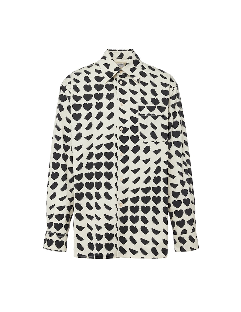rinascente Marni Camicia con stampe cuori