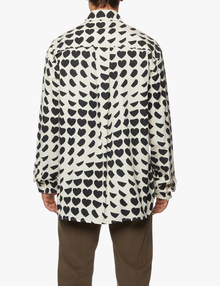 rinascente Marni Camicia con stampe cuori