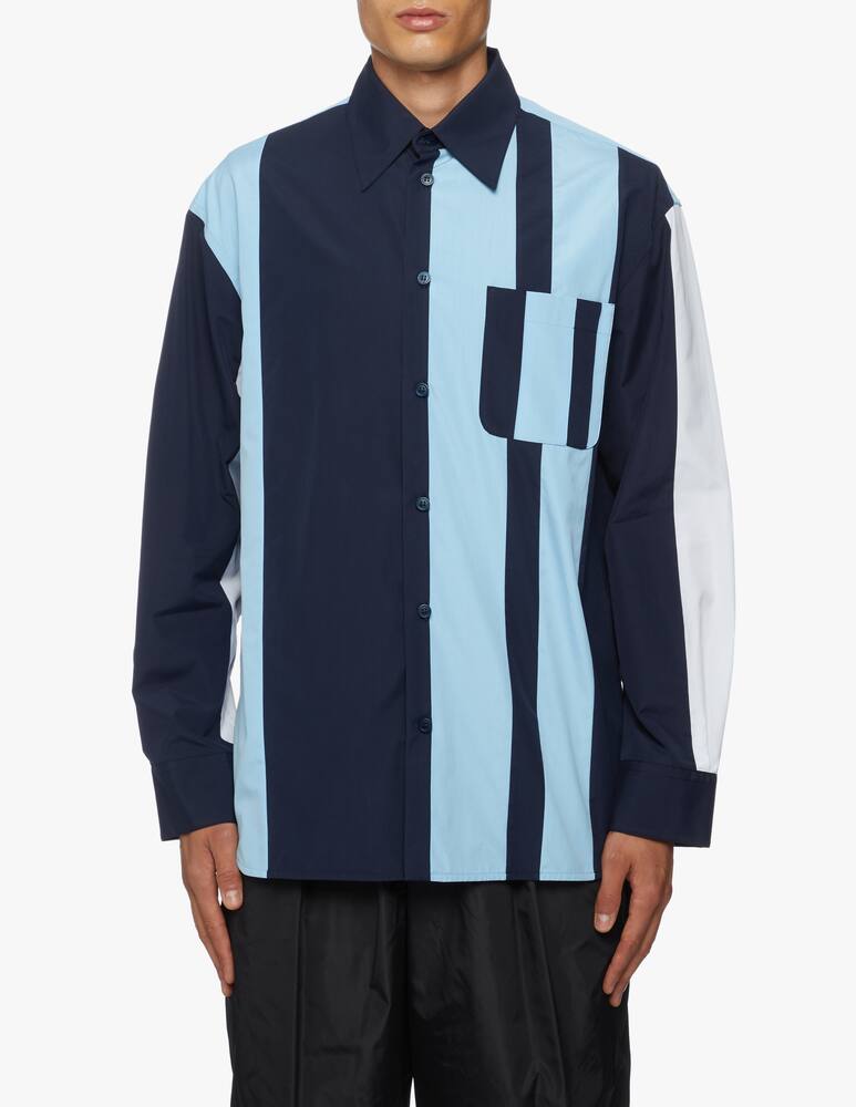 rinascente Marni Irregular striped cotton shirt