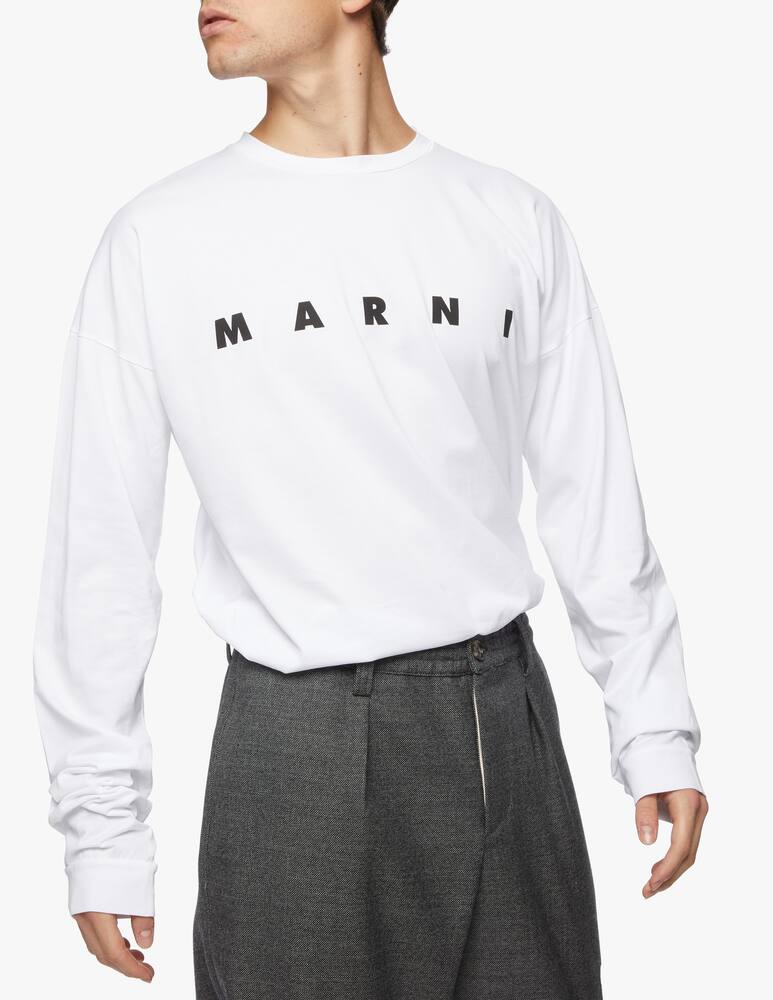 rinascente Marni Long sleeve logo t-shirt
