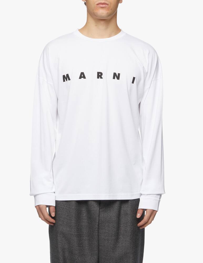 rinascente Marni Long sleeve logo t-shirt
