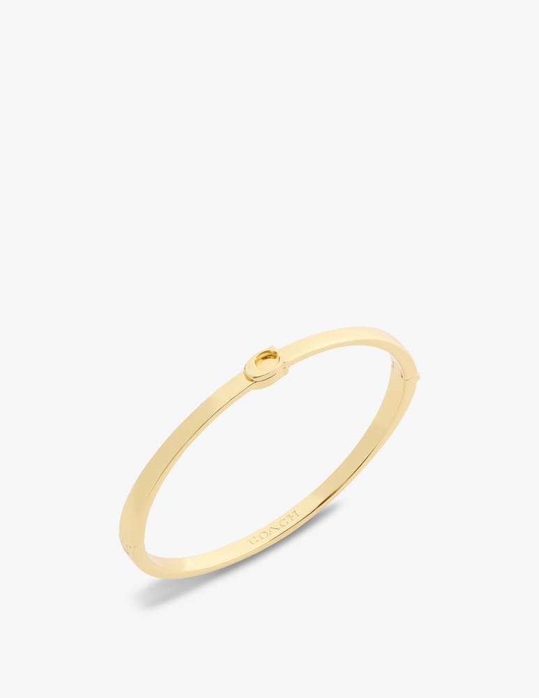 rinascente COACH Hinged bangle bracelet