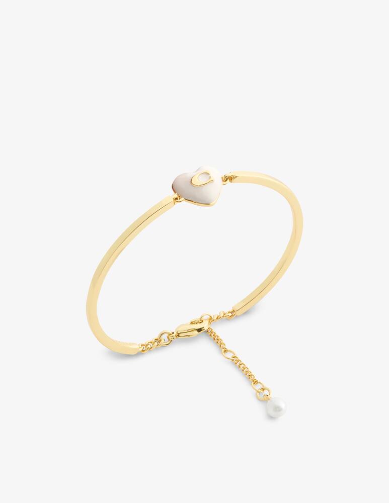 COACH Bracciale con cuore smaltato - immagine 1