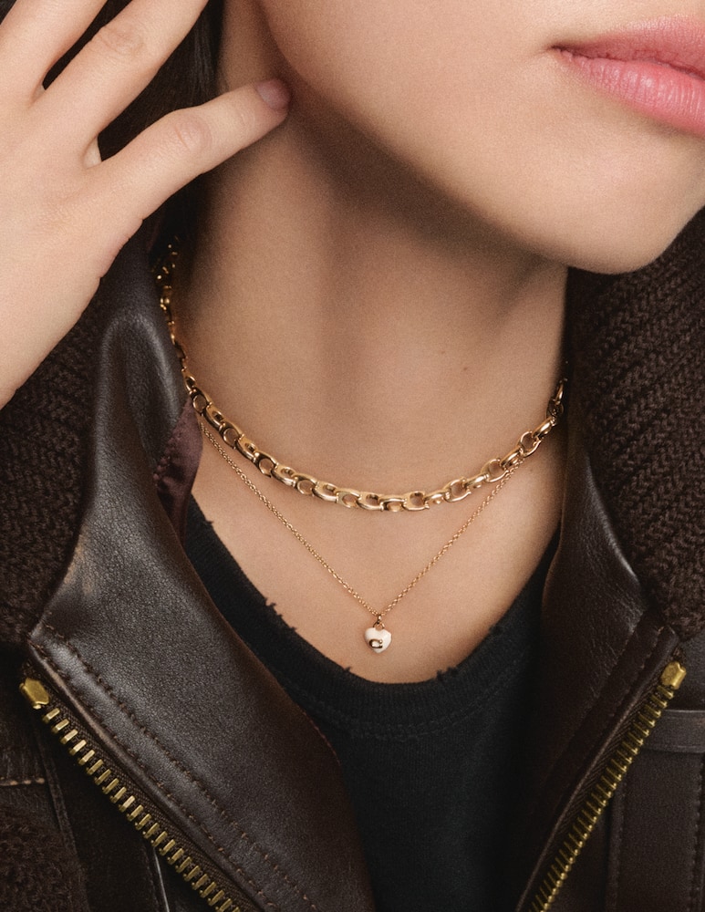 COACH Bracciale con cuore smaltato - immagine 2