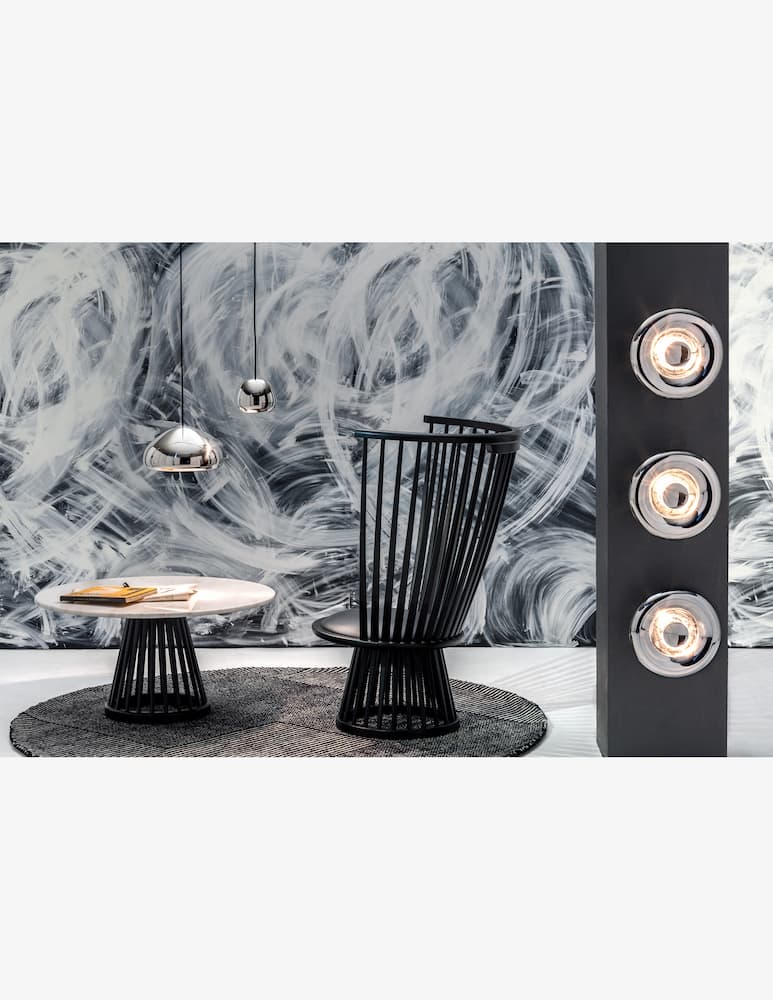 Tom Dixon Lampada a Sospensione VOID LED in acciaio - immagine 3