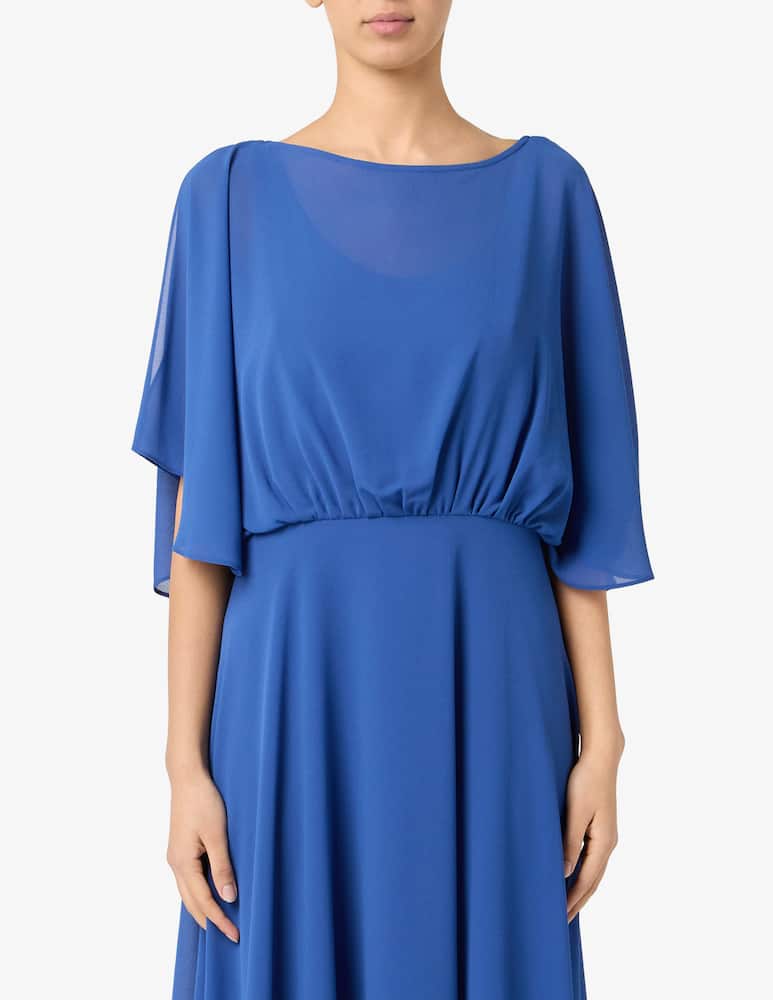Elizabeth Ascot Abito lungo in georgette - immagine 2 Elizabeth Ascot Abito lungo in georgette - immagine 2