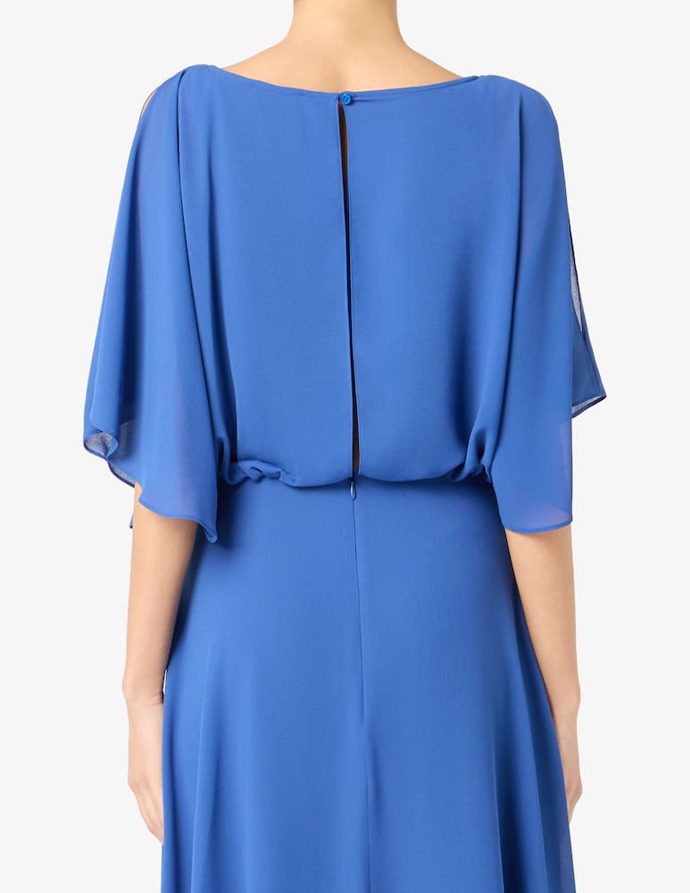 Elizabeth Ascot Abito lungo in georgette - immagine 3 Elizabeth Ascot Abito lungo in georgette - immagine 3