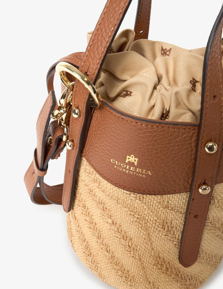 rinascente Cuoieria Fiorentina Amber bucket shoulder bag