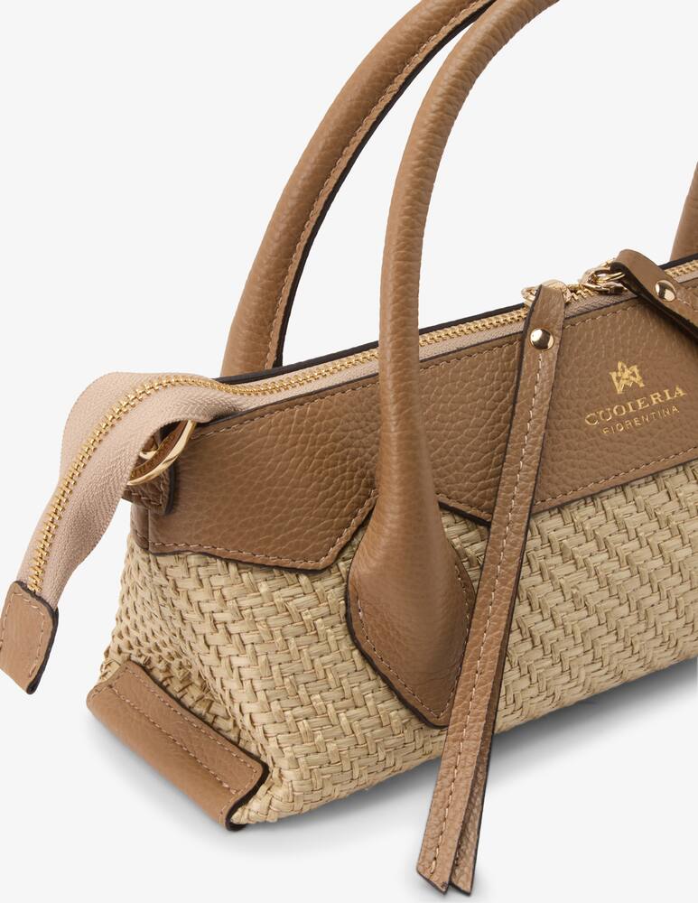 rinascente Cuoieria Fiorentina Shopper rafia Holly S