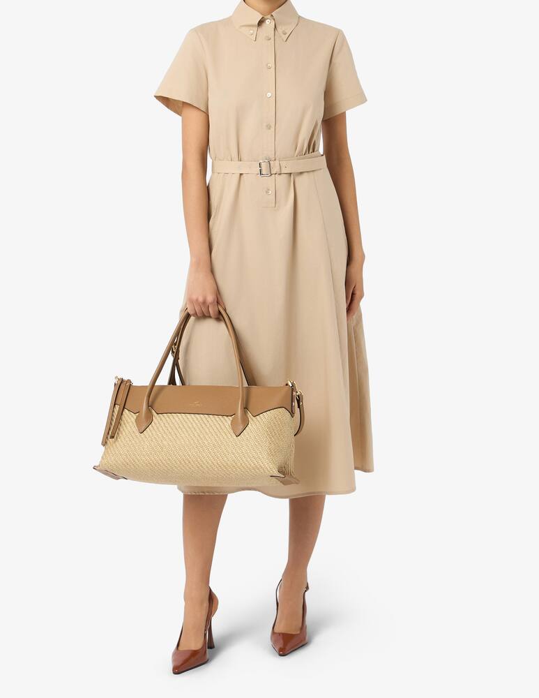 rinascente Cuoieria Fiorentina Borsa tote in rafia Holly L