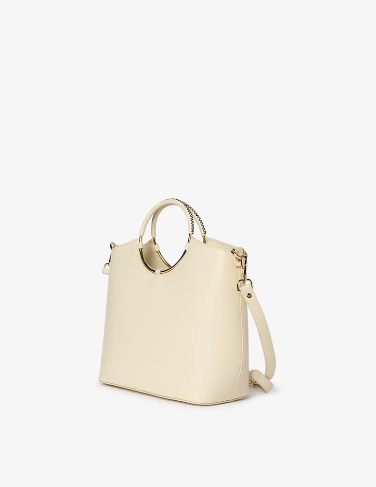 rinascente Cuoieria Fiorentina Borsa shopper con manico a oblò