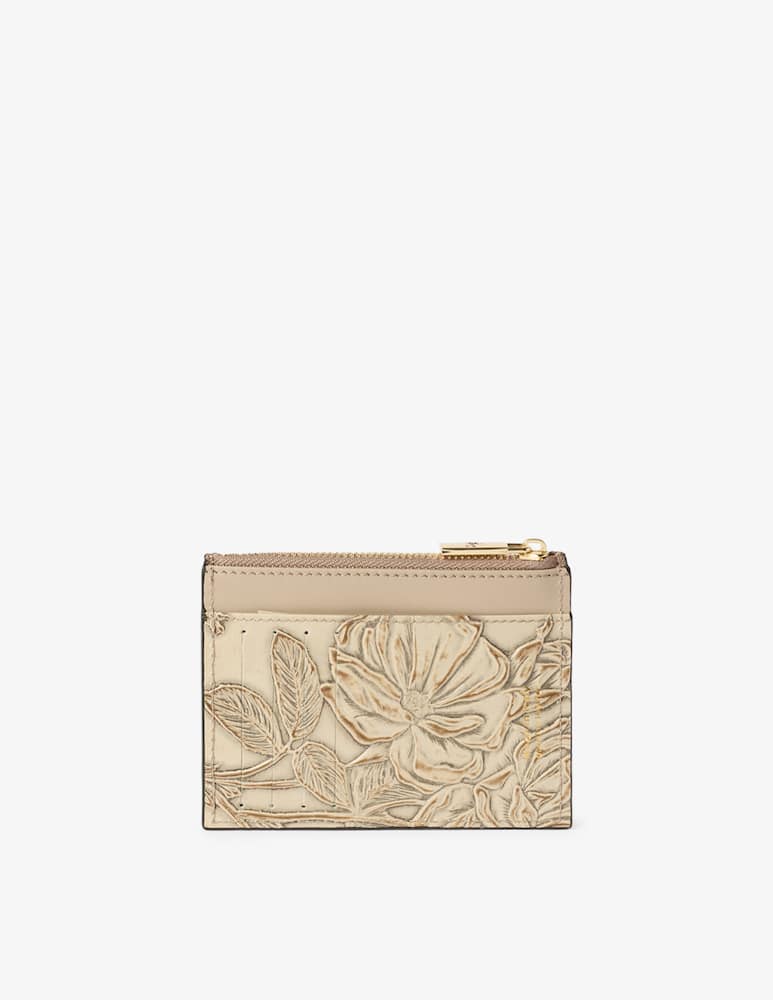 Cuoieria Fiorentina Mimi embossed cardholder - picture 2 Cuoieria Fiorentina Mimi embossed cardholder - picture 2