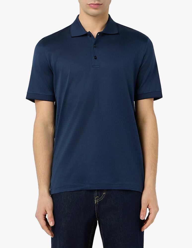 Rinascente Collection Jacquard knit polo shirt - picture 1 Rinascente Collection Jacquard knit polo shirt - picture 1